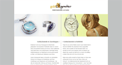 Desktop Screenshot of gold-graeber.de
